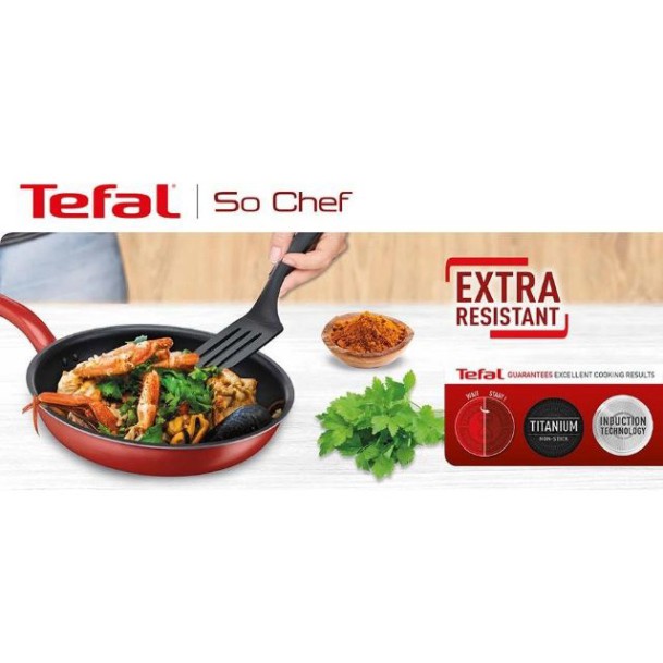 Chảo Chiên Tefal So Chef 24cm sâu lòng Chống Dính Vượt Trội