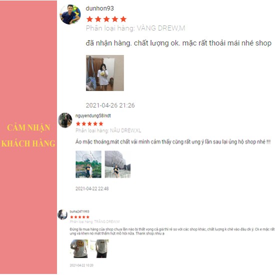 Áo Thun Tay Lỡ Dáng Rộng Áo Phông Nam Nữ Cổ Tròn Chất Cotton 230gram Mẫu Unisex Cho Nam Nữ Drew House Cao Cấp | BigBuy360 - bigbuy360.vn