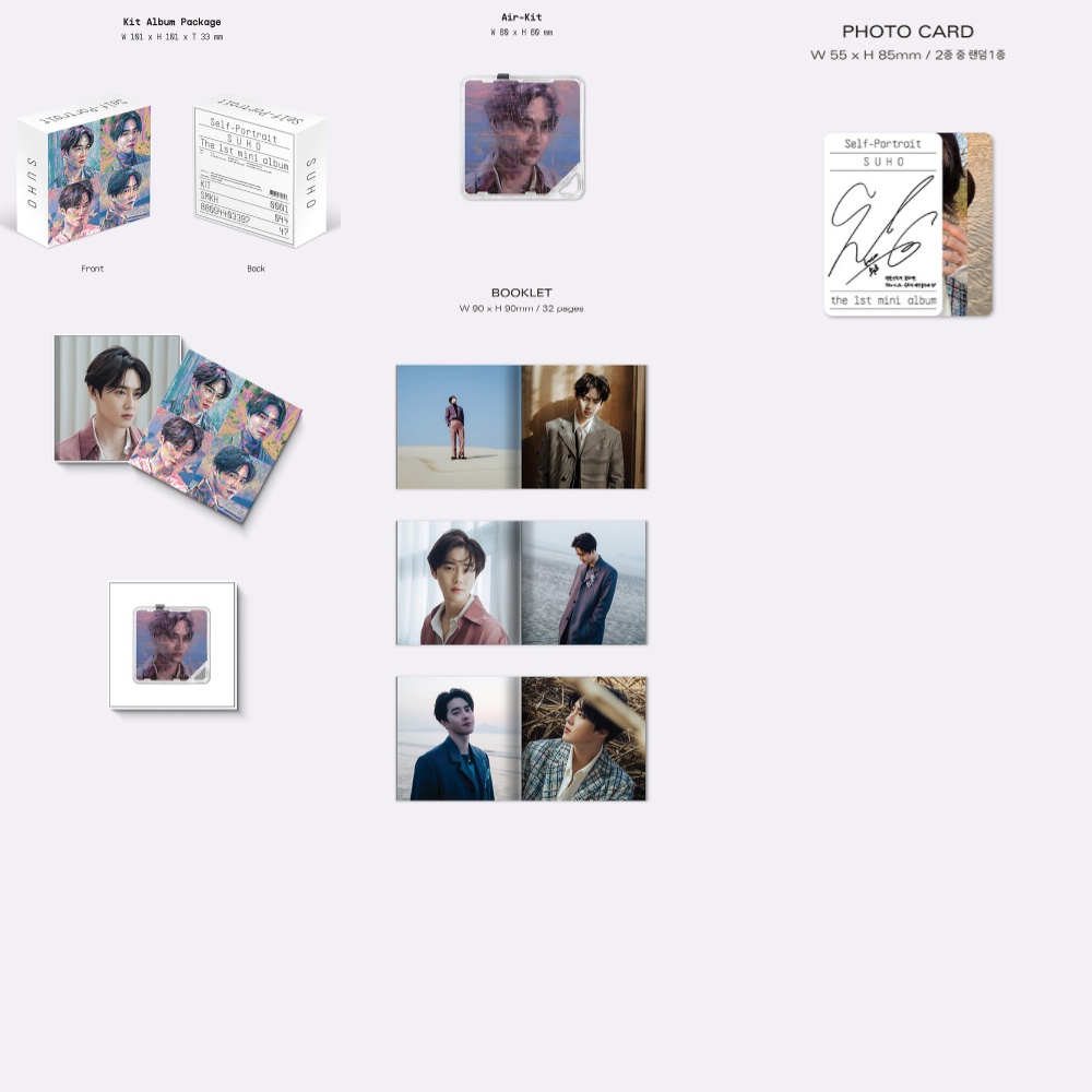 Album Nhạc EXO - SUHO - 1ST Mini Album - Self-Portrait