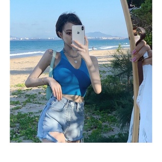ORDER ÁO CROPTOP LEN CỔ YẾM (KÈM VIDEO HÌNH THẬT)