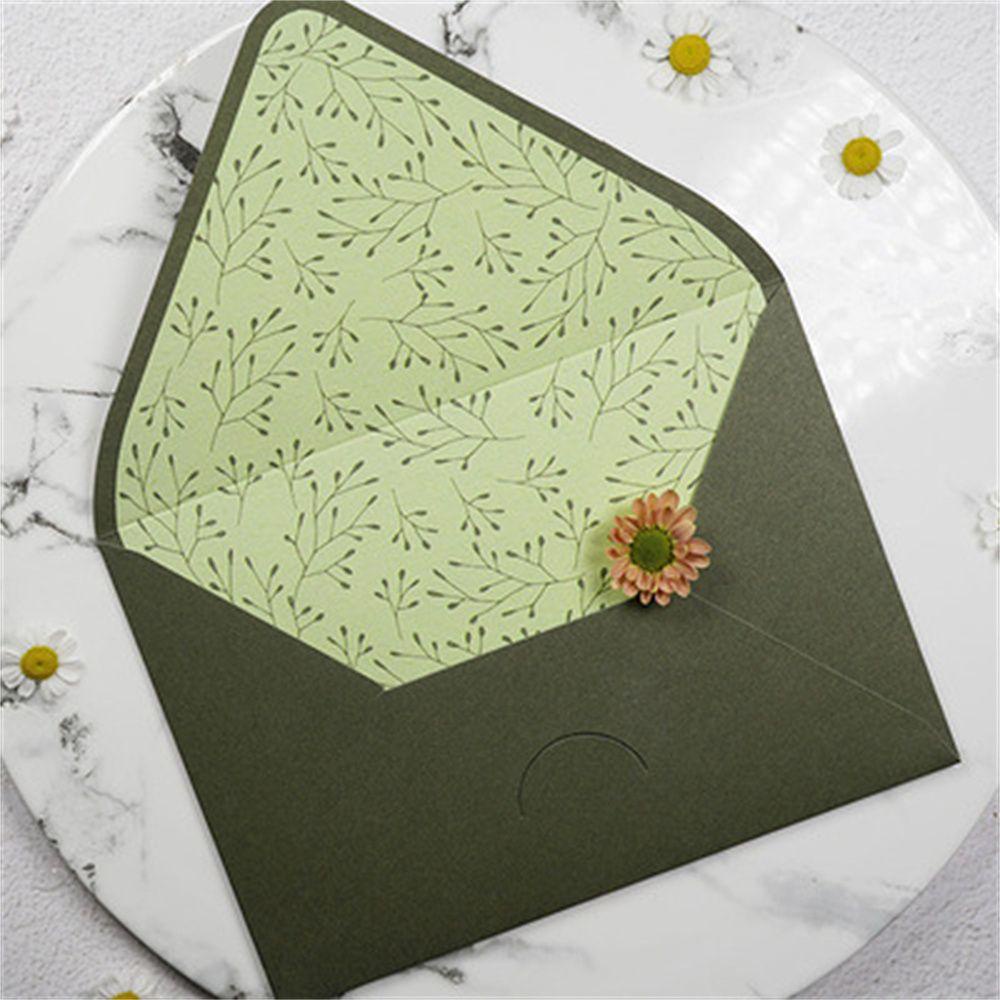 Thiệp Giấy In Hình Quả Bơ Màu Xanh Lá DIY
