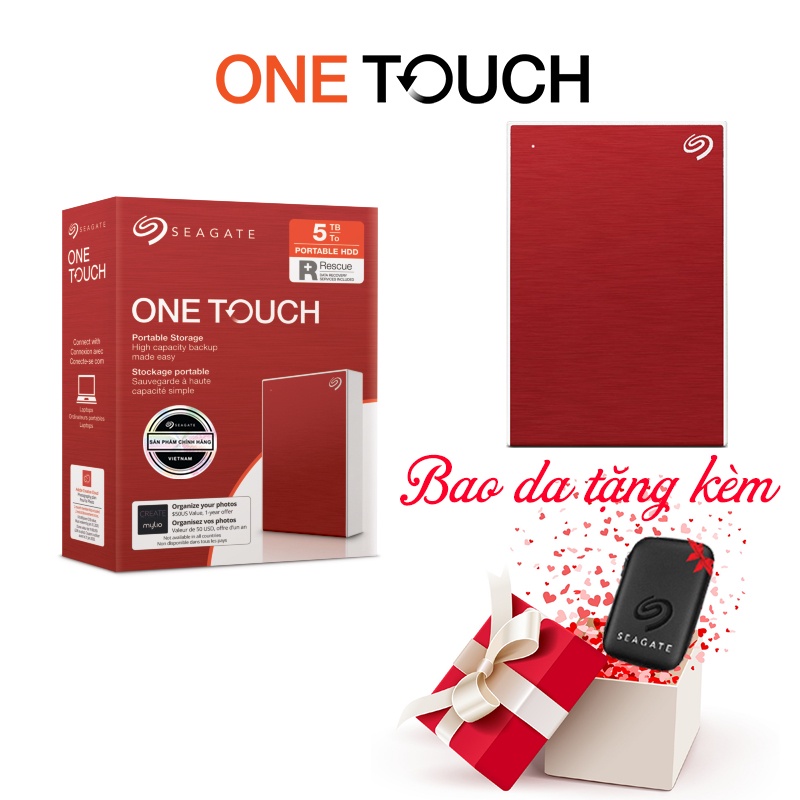 Ổ cứng di động HDD Seagate One Touch 5TB 2.5&quot; USB_3.0