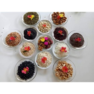 Combo Các loại Hạt dinh dưỡng - 100g nguyên liệu làm Ngũ cốc, Sữa , Bánh, bột ăn dặm cho bé