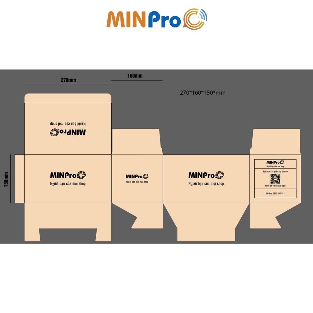 Hộp đựng sản phẩm MINPRO Premium Gift Box chính hãng