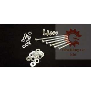 Bộ 10 Bulong Con Tán Xi 6 Ly Nhiều Loại.