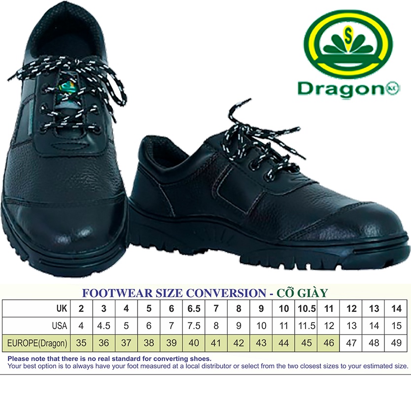 Giầy bảo hộ nam Dragon 2B- Chất lượng cao