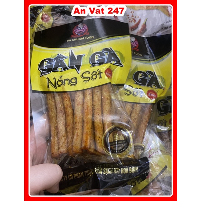 [ Siêu RẺ ]Snack Gân Gà Nóng Sốt Dai Ngon Đồ Ăn Vặt Cay Cổng Trường Cho Mọi Người [ Siêu Hot ]