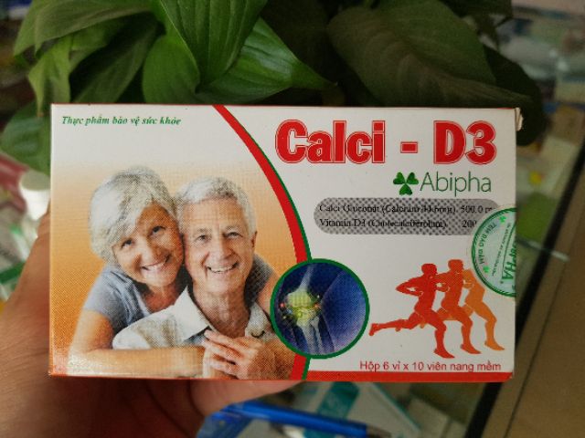 Calci D3 bổ sung Canxi D3 cho xương chắc khỏe, phát triển chiều cao