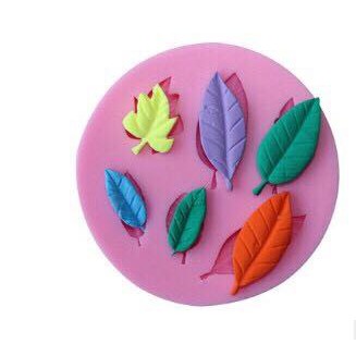 Khuôn silicon 4D 6 lá