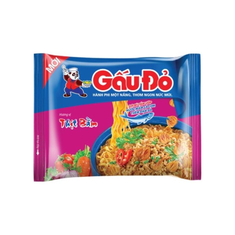 1 gói mỳ gấu đỏ