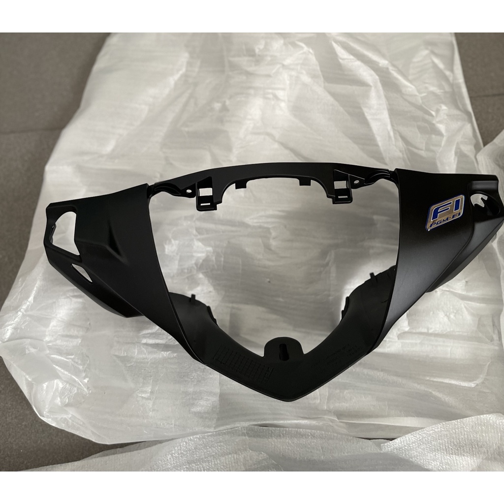 nắp trước nắp sau ốp khóa mặt nạ xe future led 125 đen nhám hàng chính hãng