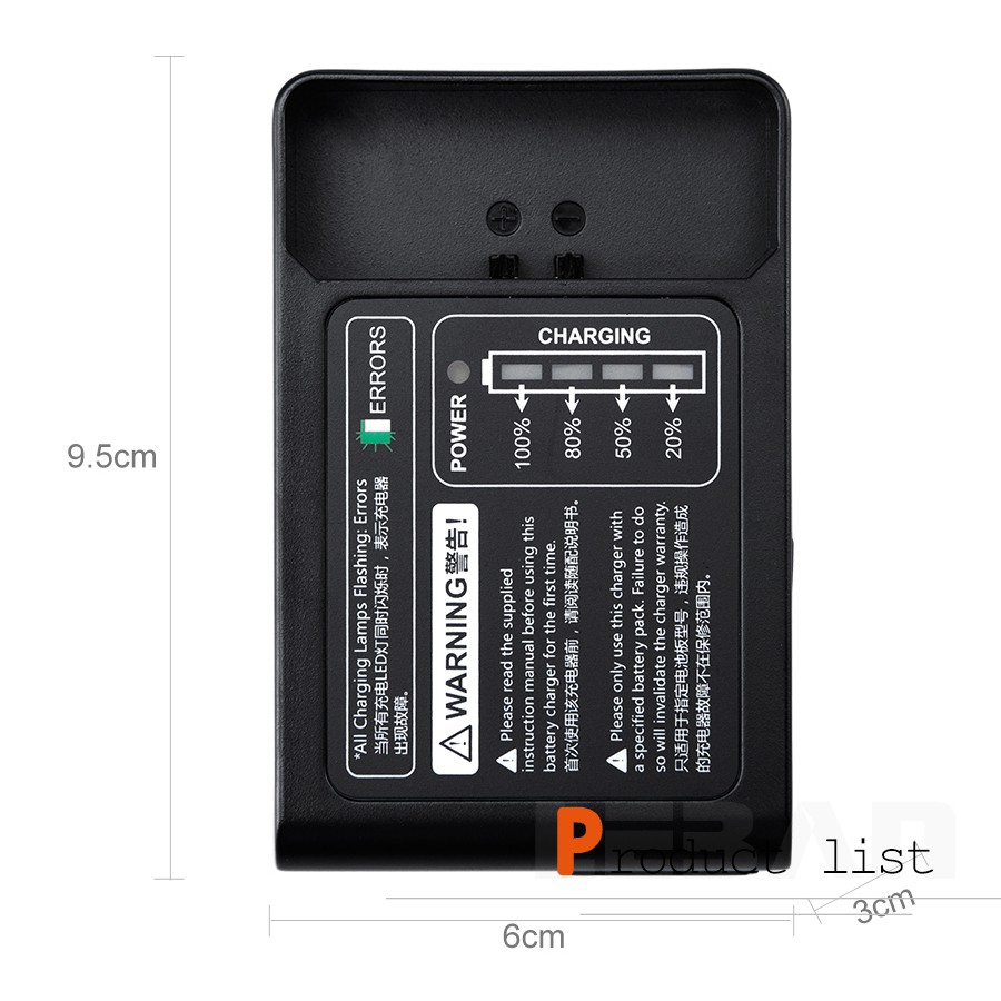 Sạc pin Godox VC18 dùng cho Godox V860ii | Chính Hãng