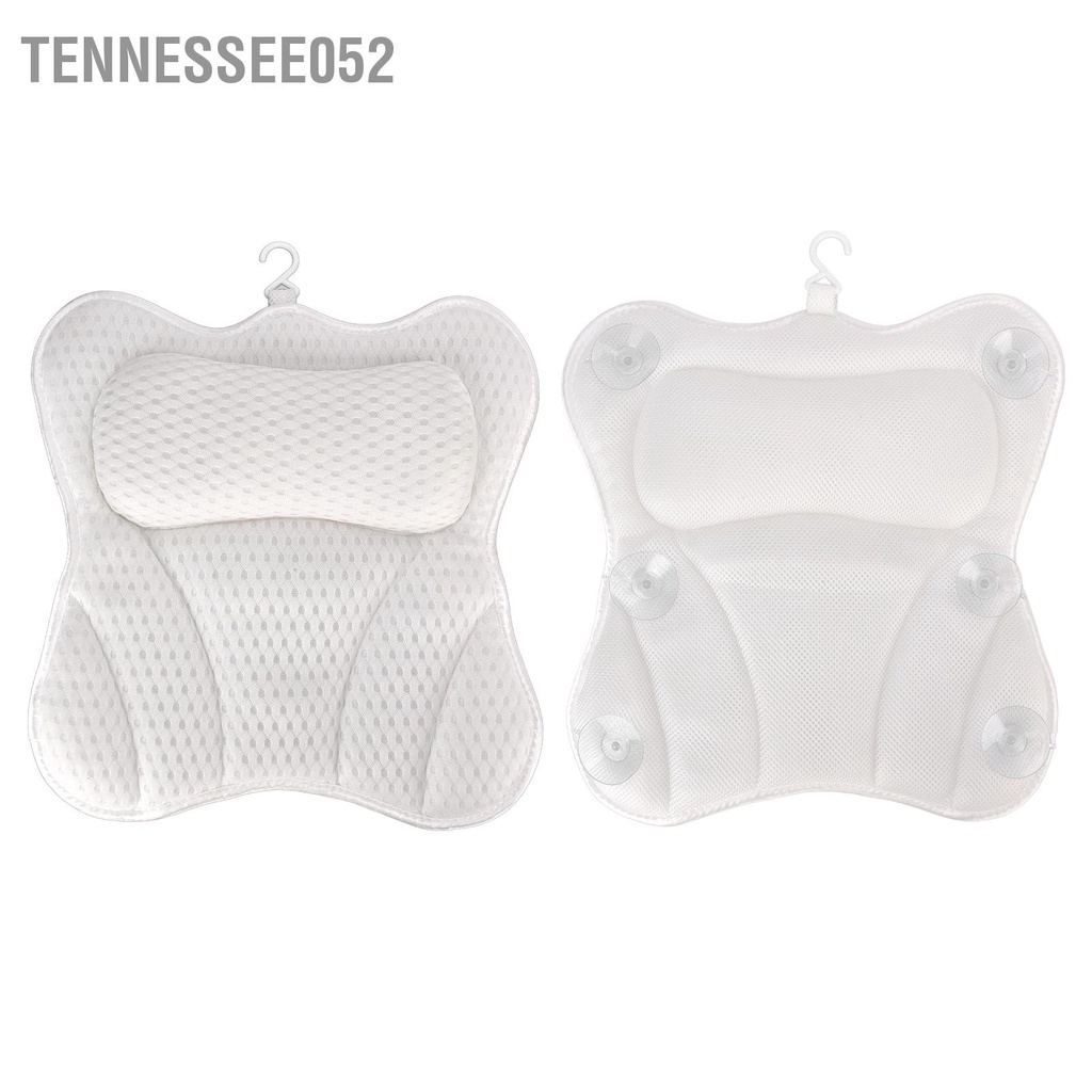 Tennessee052 Gối tắm Thoải mái Vải lưới 4D Thông gió Thoáng khí Ổn định An toàn Hút mạnh Dễ dàng vệ sinh bồn