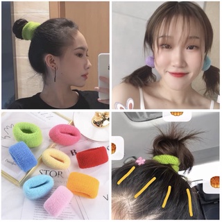 Combo 12 dây cột tóc thun bản to siêu bền