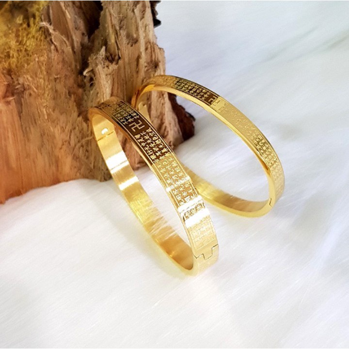 Vòng tay titan Bát Nhã tâm kinh đem lại may mắn, bình an