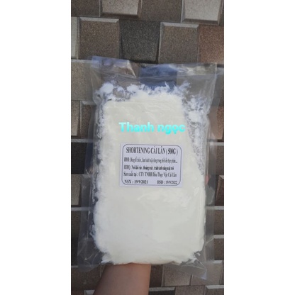 Mỡ trừu _ shortening cái lân 500g