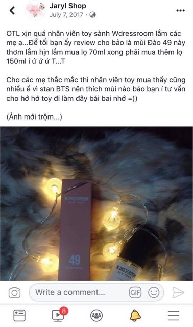 NƯỚC HOA QUỐC DÂN W.DRESSROOM ĐANG SALE 69% | Thế Giới Skin Care