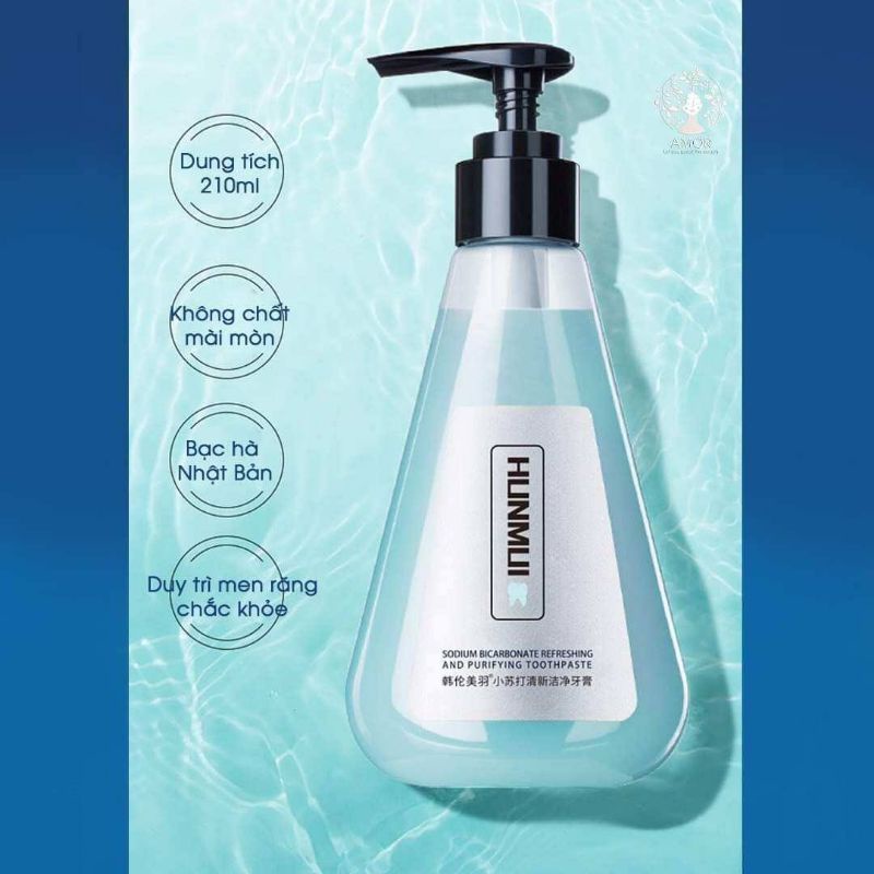 Kem Đánh Răng HUNMUI ,Giảm Mảng Bám Ố Vàng ,Hương Thơm Tươi Mát