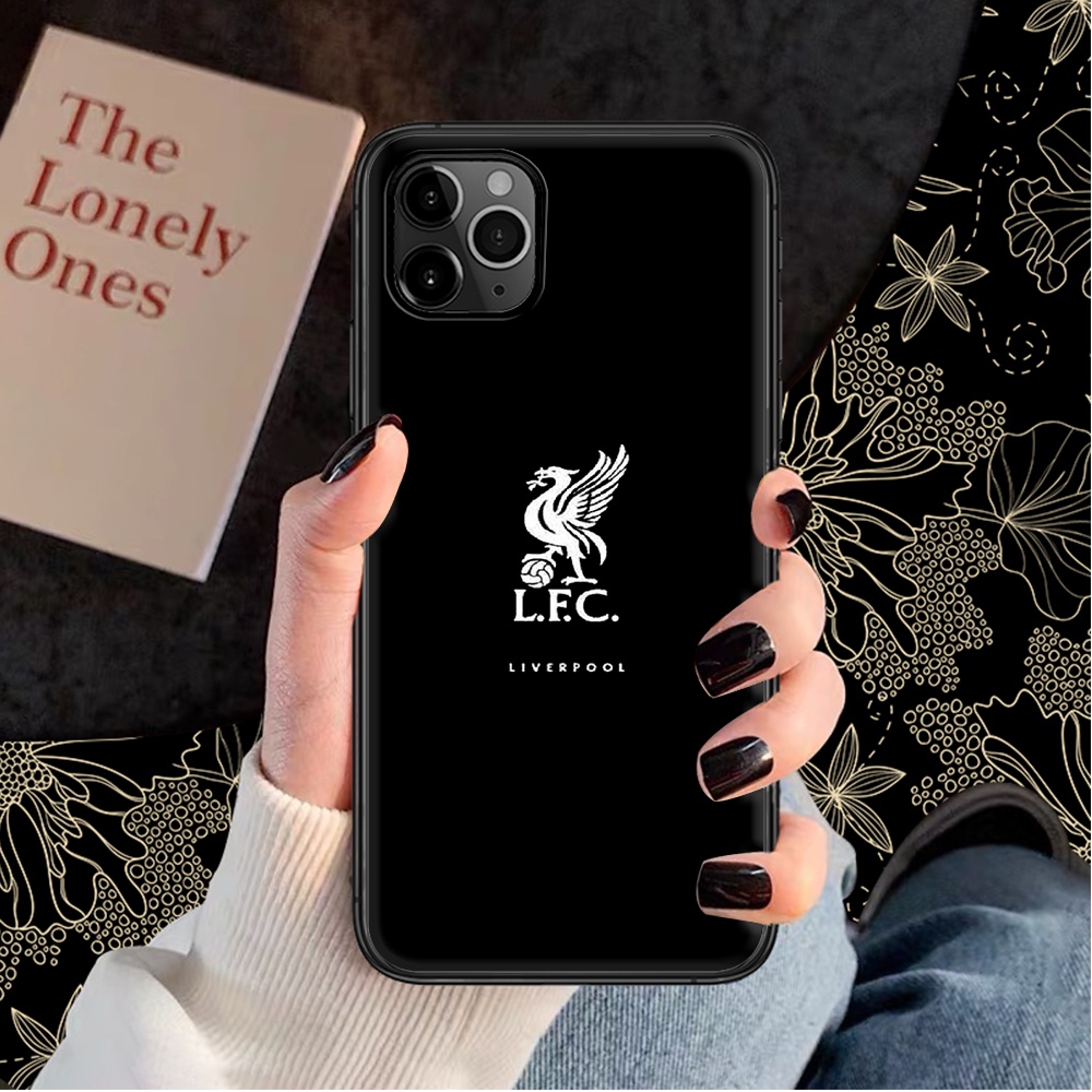 Ốp Điện Thoại Silicon In Logo Liverpool Cho iPhone X XR XS Max 11 Pro