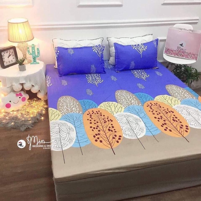 RẺ VÔ ĐỊCH Ga gối- (set 3 món- 1 ga+ 2 vỏ gối)