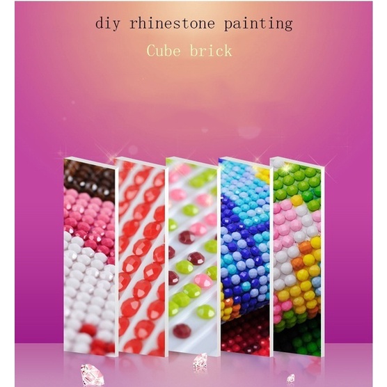 Bộ Tranh Đính Đá 5D Họa Tiết Con Bướm Độc Đáo DIY Dùng Trang Trí Nhà Cửa