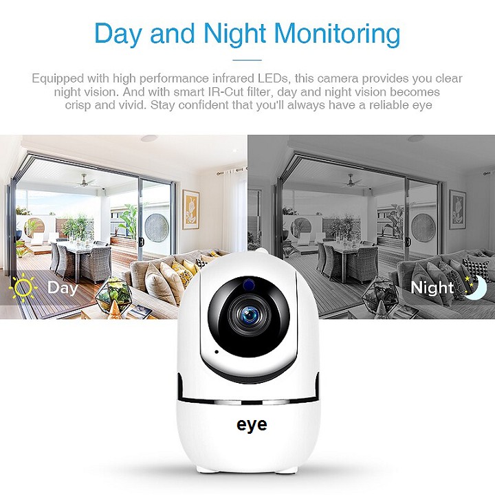 Camera IP Giám Sát An Ninh eye 720P Bảo Hành 12 Tháng (Tùy Chọn Thẻ Nhớ)