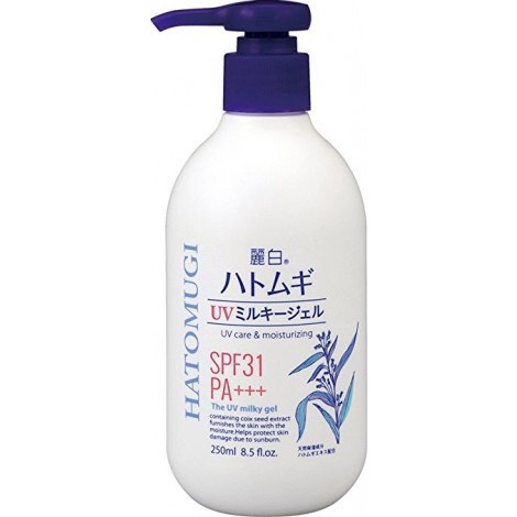 Sữa Dưỡng Thể Chống Nắng Hatomugi Uv Milky Gel Spf31 Pa +++