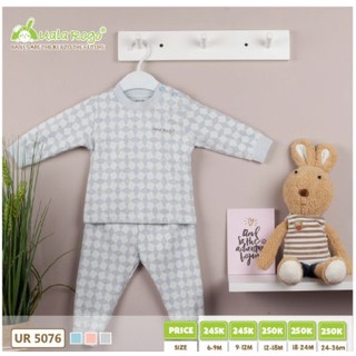 Bộ nỉ siêu ấm cài vai quả trám lệch Uala Rogo 5076