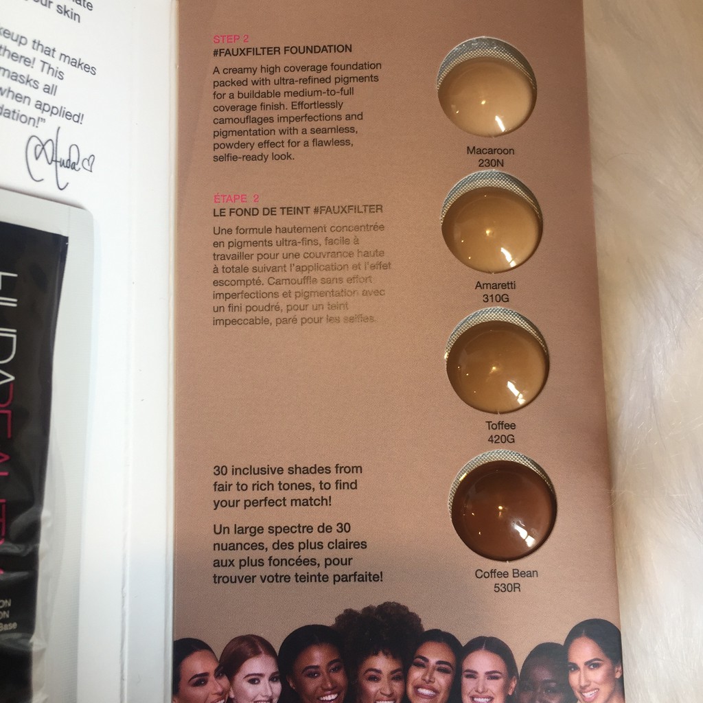 SAMPLE/ Mẫu thử Kem Nền Huda Beauty Faux Filter Foundation | BigBuy360 - bigbuy360.vn