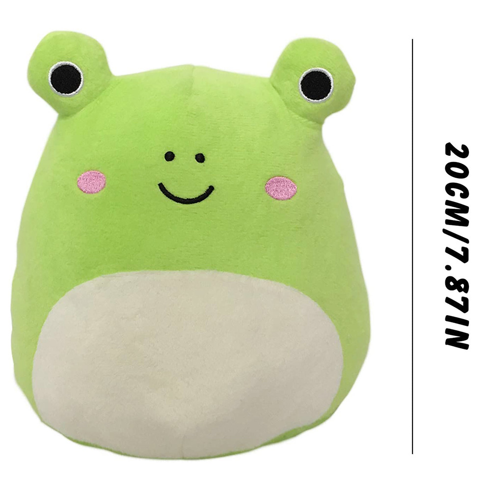 20cm Soft Toys Frog Doll Plush Frog Stuffed Animals Toy Cushion Doll Frog Plushie Toys Best Birthday Christmas Great Gifts