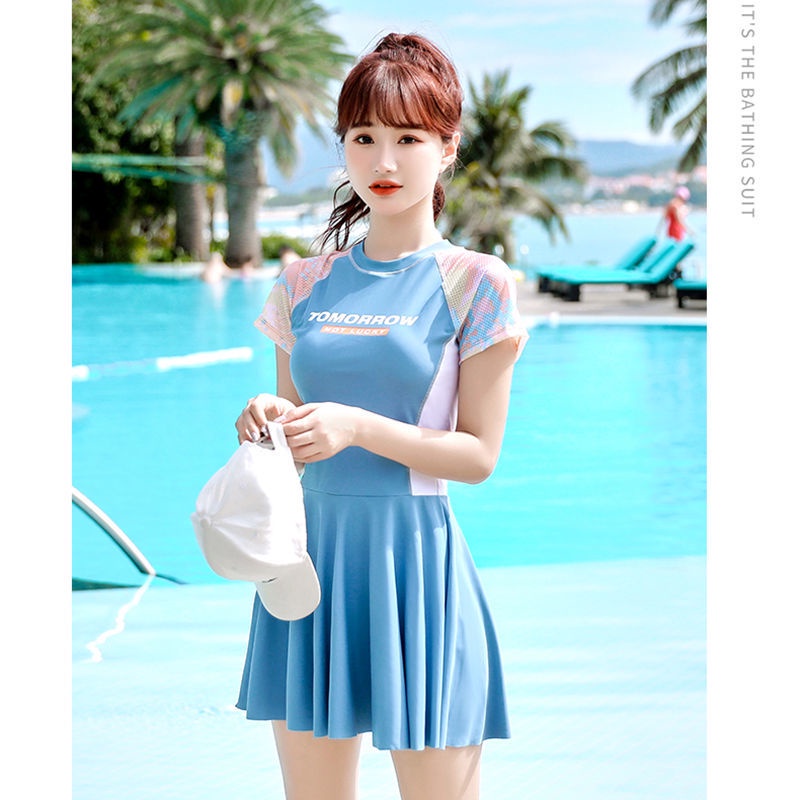 Bikini đi biển quyến rũ thời trang Hàn Quốc liền mảnh cho nữ