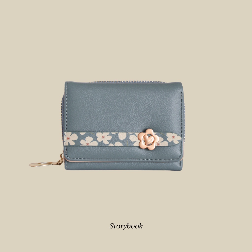 The Floral Belt Short Wallet 10