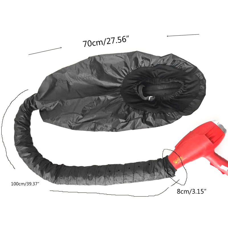 Youyo Bonnet Mũ Trùm Đầu Điều Chỉnh Được Cho Máy Sấy Tóc Cầm Tay Tạo Kiểu Tóc Xoăn Sâu