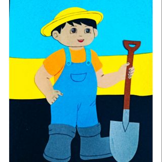 Đồ dùng mầm non. Góc xây dựng