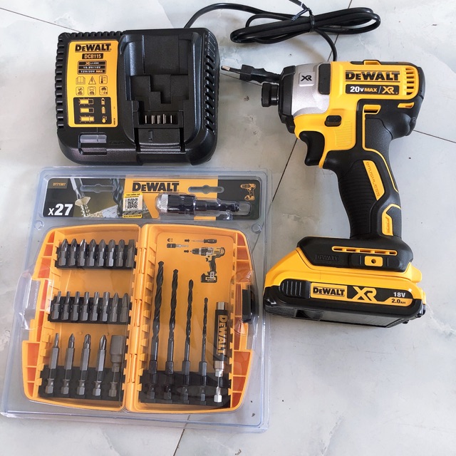 Combo máy bắn vít dewalt DCF887