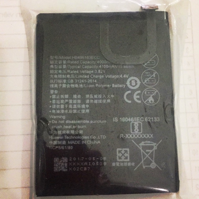 Pin huawei HB496183ECC