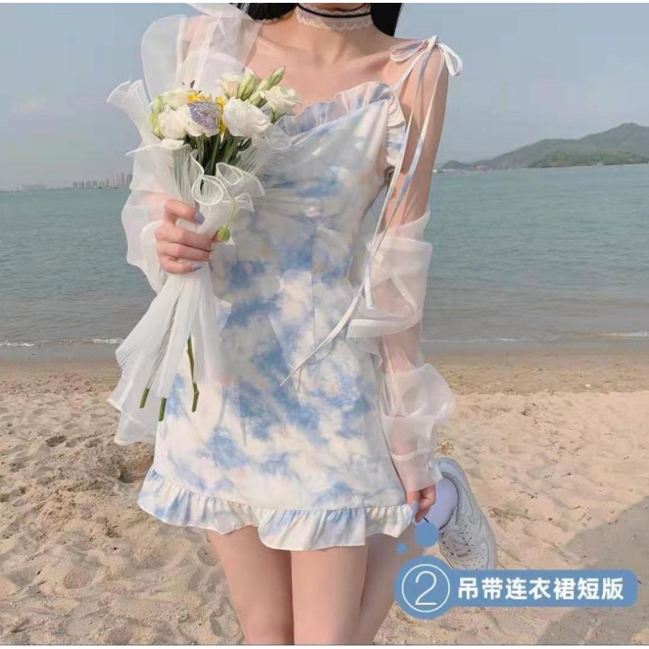 Đầm Midi Trễ Vai Thời Trang Mùa Hè Cho Phái Nữ