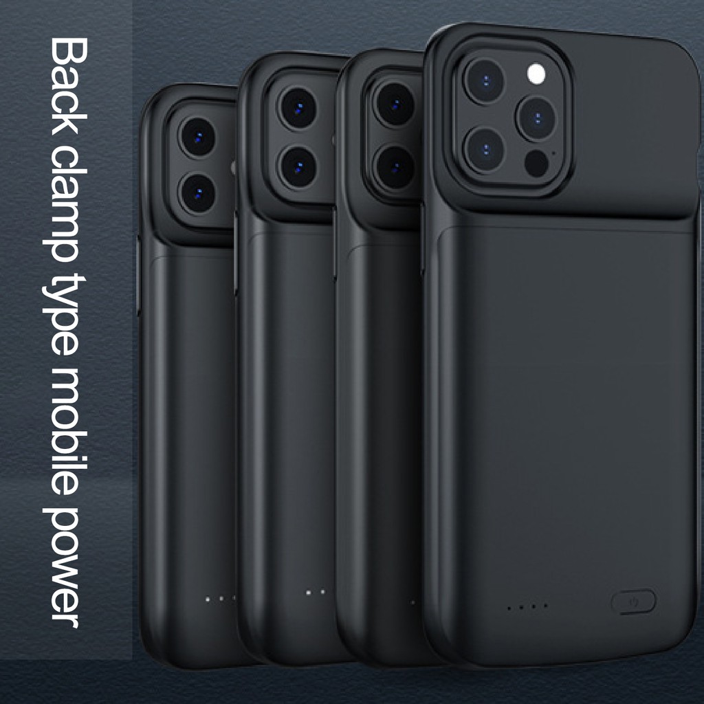Ốp Điện Thoại Kiêm Sạc Dự Phòng Độc Đáo Cho Iphone 12 Mini / 12 / 12 Pro / 12 Pro Max