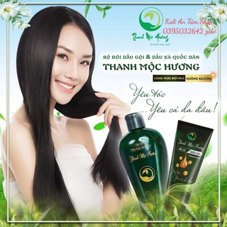 Combo Dầu xả +dầu gội không hoá chất Thanh Mộc Hương