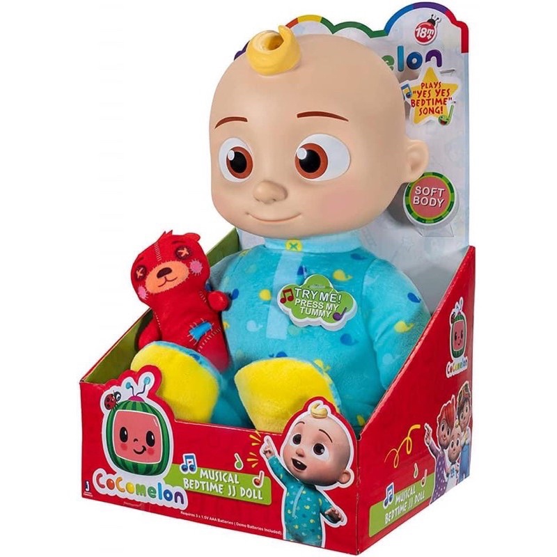 Hàng Mỹ Đồ chơi búp bê JoJo Cocomelon có nhạc chính hãng, giúp bé vừa chơi vừa học tiếng anh hiệu quả, làm bạn cho bé