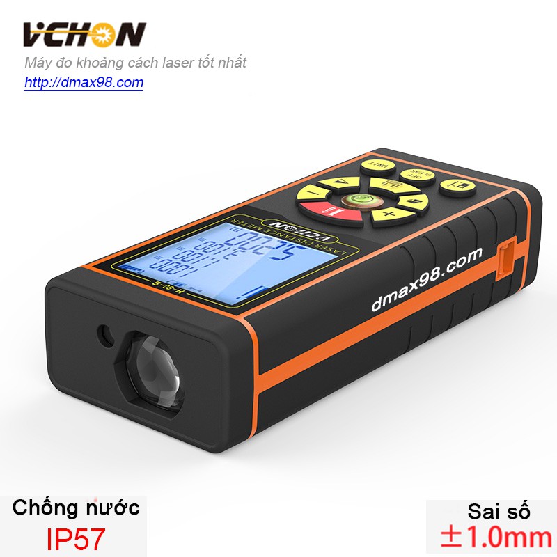 Máy đo khoảng cách Vchon 40m - Hàng chính hãng, tiếng Việt