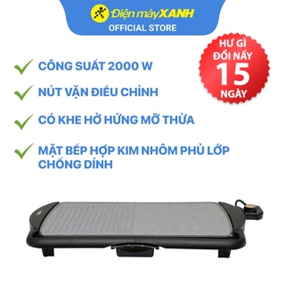 Mua  Mã ELHADEV giảm 4% đơn 300K  Bếp nướng điện Delites BN03 2000W