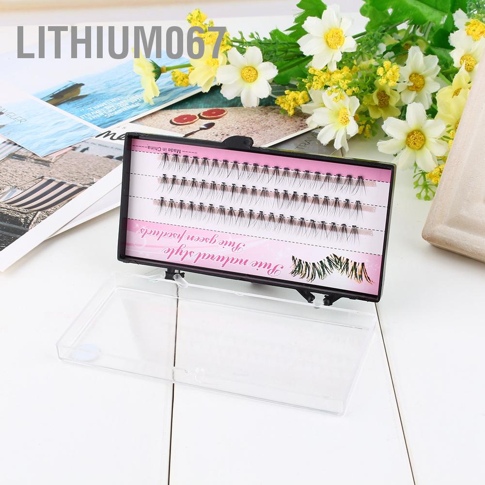 [Hàng mới về] 60 Miếng lông mi giả dài 10mm trang điểm tự nhiên