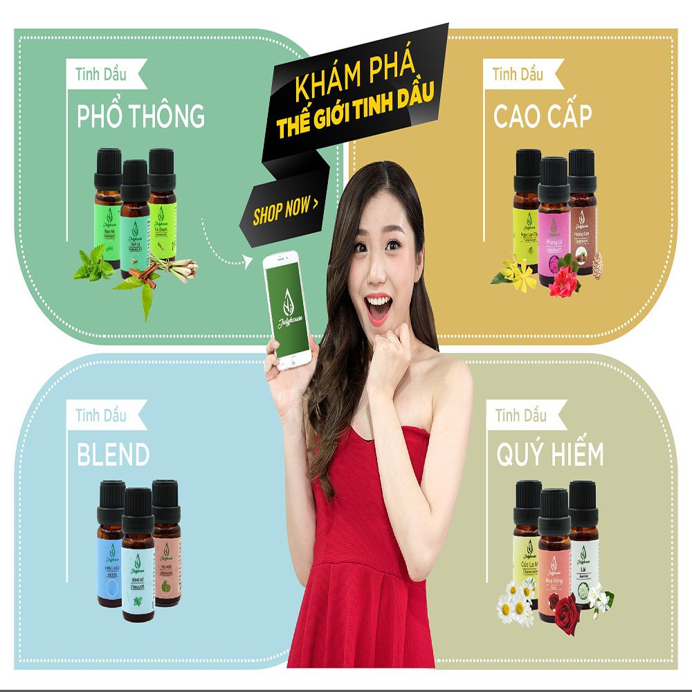 Combo 6 bình xịt phòng tinh dầu đuổi muỗi sả chanh 50ml/chai JULYHOUSE