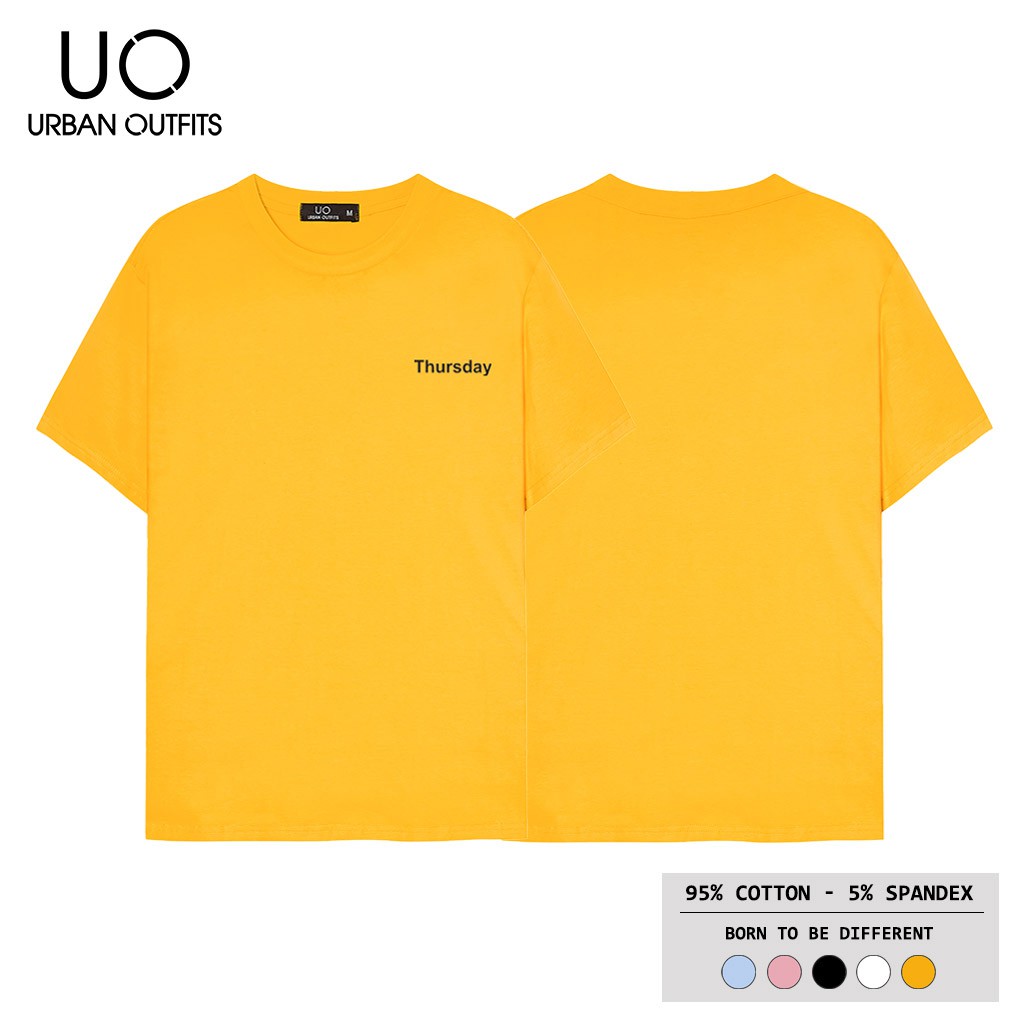 Áo Thun Tay Ngắn Nam Nữ URBAN OUTFITS In Chữ UO ATR02 Kiểu Form Suông Cotton 4 Chiều Local Brand | BigBuy360 - bigbuy360.vn