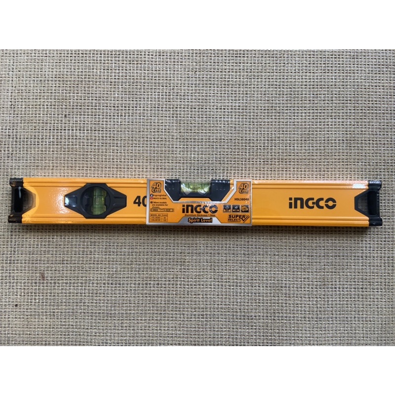 Thước thủy nhôm cao cấp dài 40cm INGCO HSL58040