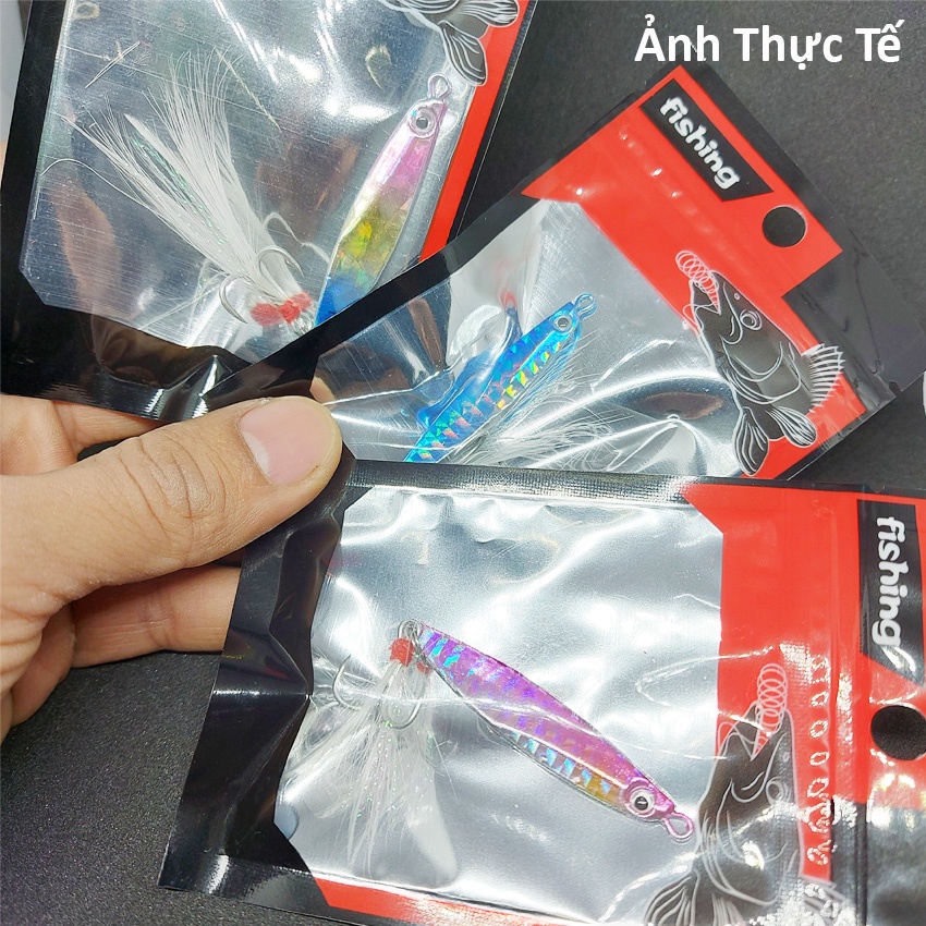 Mồi câu lure siêu nhạy chuyên câu cá lóc cá chẽm sông hồ tự nhiên và nhân tạo