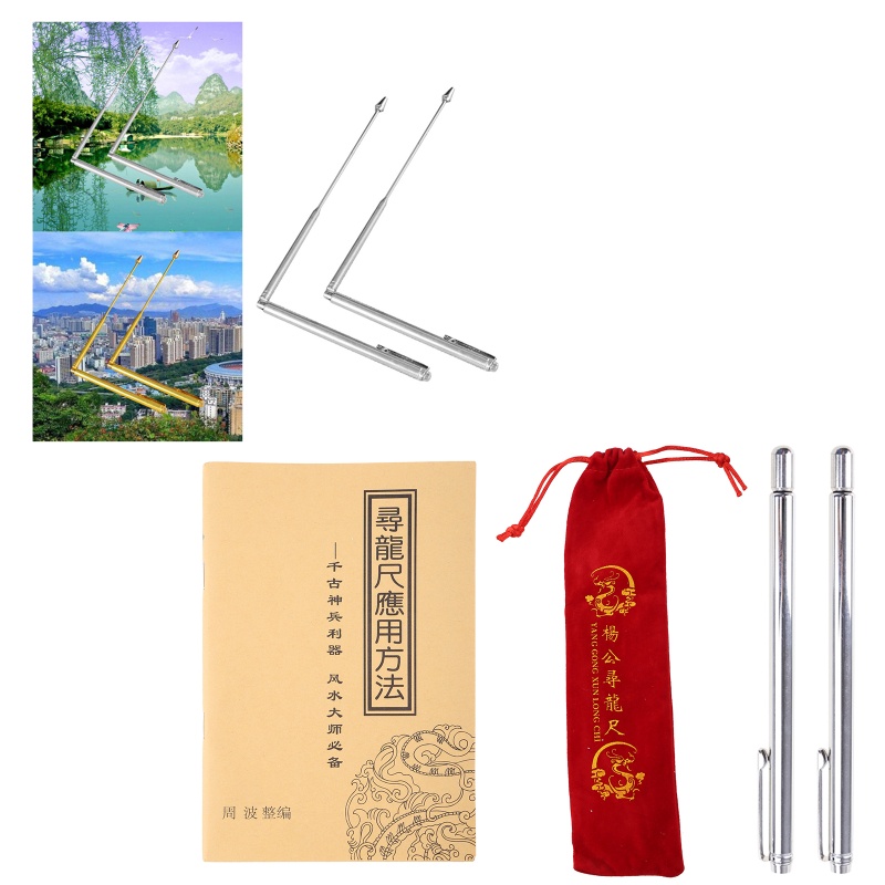 Set 2 Dụng Cụ Dò Tìm Linh Hoạt Chuyên Nghiệp Có Thể Điều Chỉnh Dành Cho Săn Bắn Ma