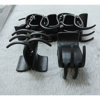 Kẹp tóc Càng Cua đen nhám ( 3 răng, 5 răng)