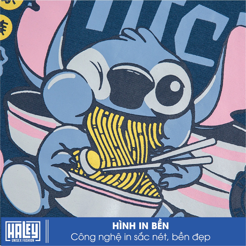 Áo Sweater HALEY Stitch đủ màu Unisex phong cách Hàn Quốc cá tính, Chất Nỉ Dày Dặn Ấm Áp mã HD125 - Quà tặng ngẫu nhiên